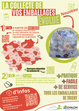 Changement du mode de collecte des emballages